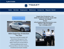 Tablet Screenshot of eagleeyeprotectioninc.com
